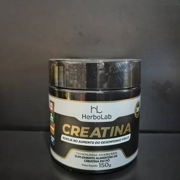 Creatina 150g HerboLab, suplemento alimentar - Tudo Tempero Maringá