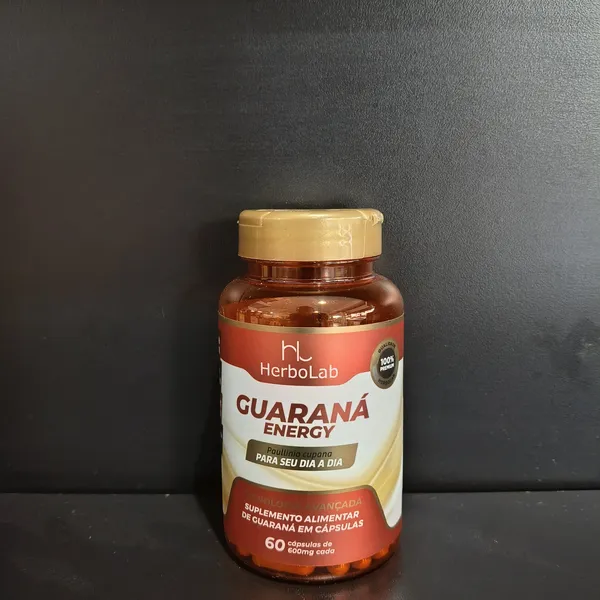 Guaraná Energy HerboLab, suplemento alimentar - Tudo Tempero Maringá