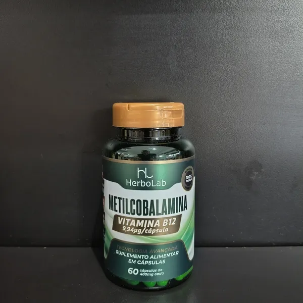 Metilcobalamina HerboLab, suplemento alimentar - Tudo Tempero Maringá