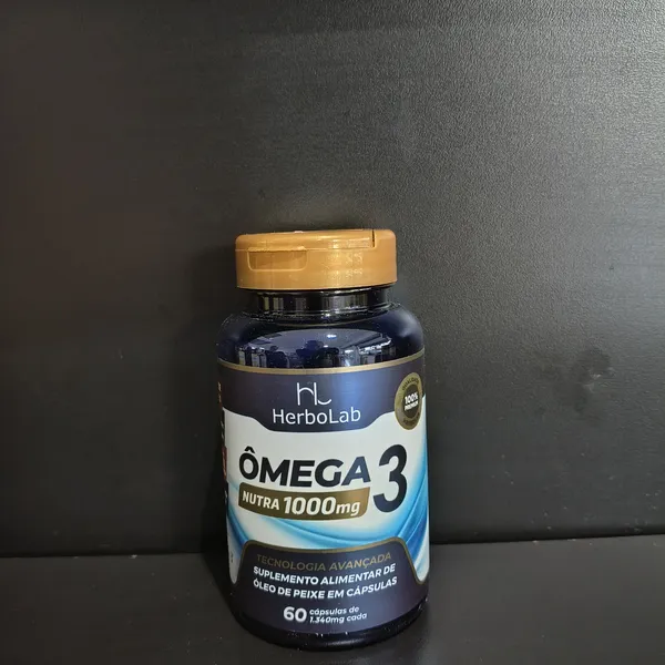 Ômega 3 Nutra HerboLab, suplemento alimentar - Tudo Tempero Maringá