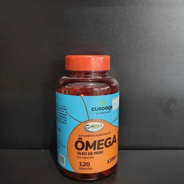 Ômega 3 Óleo de Peixe Clinoage, suplemento alimentar - Tudo Tempero Maringá
