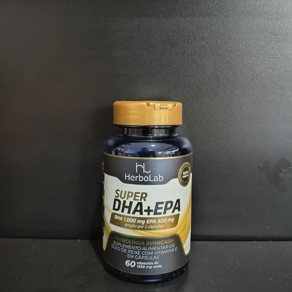 Super DHA+EPA HerboLab, suplemento alimentar - Tudo Tempero Maringá