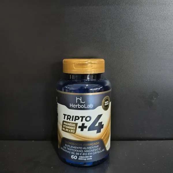Tripto+4 HerboLab, suplemento alimentar - Tudo Tempero Maringá